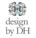 Design by DH logo
